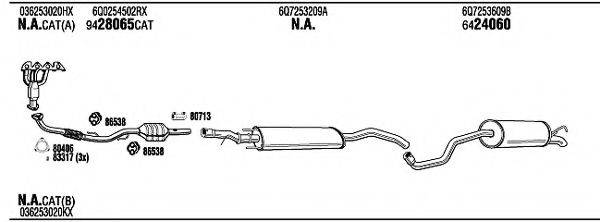 FONOS SKH19275A Система випуску ОГ