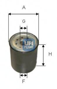 UFI 2433100 Паливний фільтр
