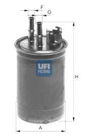 UFI 2440900 Паливний фільтр