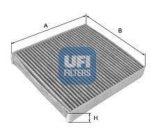 UFI 5414400 Фільтр, повітря у внутрішньому просторі