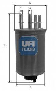 UFI 2413000 Паливний фільтр