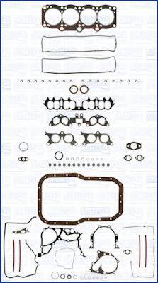 TOYOTA 0411174060 Комплект прокладок, двигун