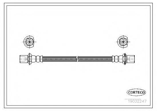 CORTECO 19032247 Гальмівний шланг