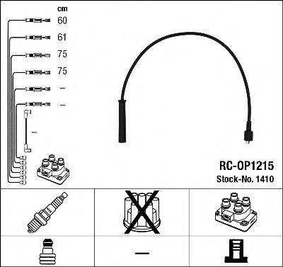 NGK 1410 Комплект дротів запалювання