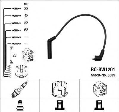 MINI 12 12 1 360 603 Комплект дротів запалювання