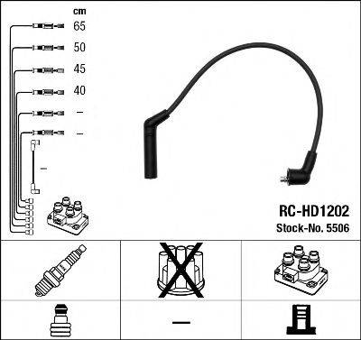 NGK 5506 Комплект дротів запалювання