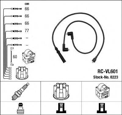 NGK 8223 Комплект дротів запалювання