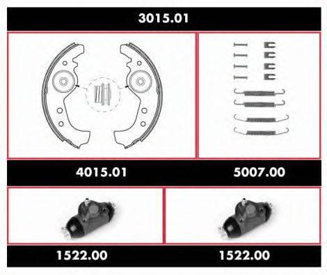 BREMBO H85020 Комплект гальмівних колодок