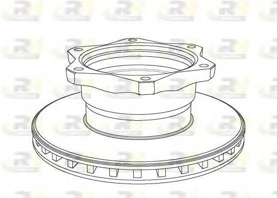 ROADHOUSE NSX105820 гальмівний диск