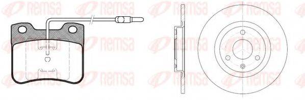 REMSA 824700 Комплект гальм, дисковий гальмівний механізм