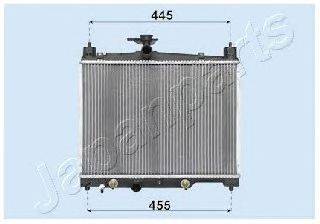 JAPANPARTS RDA153014 Радіатор, охолодження двигуна