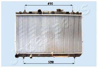 BLUE PRINT ADG09863 Радіатор, охолодження двигуна