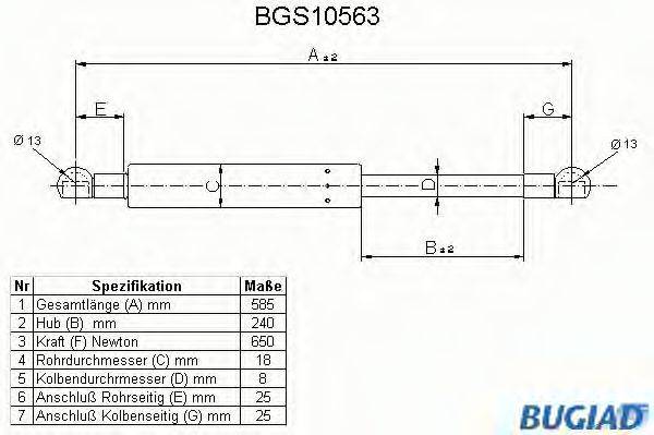 BUGIAD BGS10563