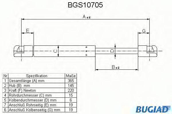 BUGIAD BGS10705