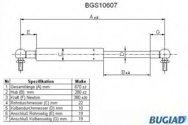 BUGIAD BGS10607