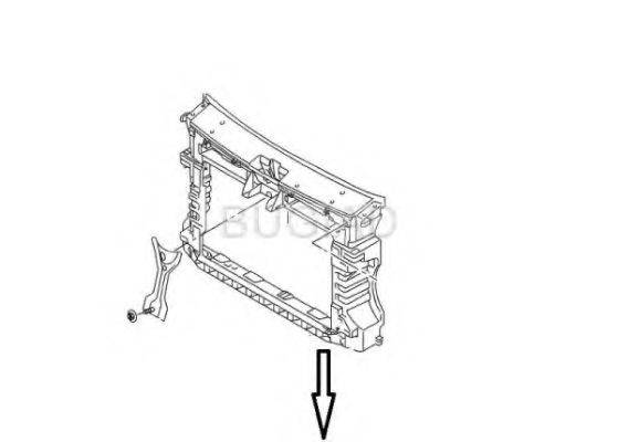 VAG 1T0 805 588 AC 9B9 Облицювання передка