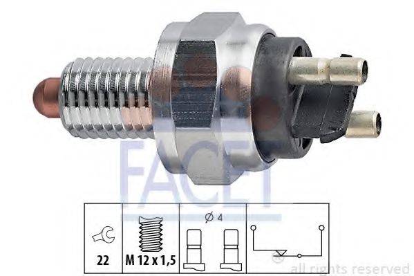 LUCAS ELECTRICAL SMB457 Вимикач, фара заднього ходу