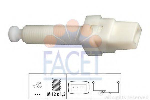 FAE 2432 Вимикач ліхтаря сигналу гальмування; Вимикач, привід зчеплення (Tempomat)