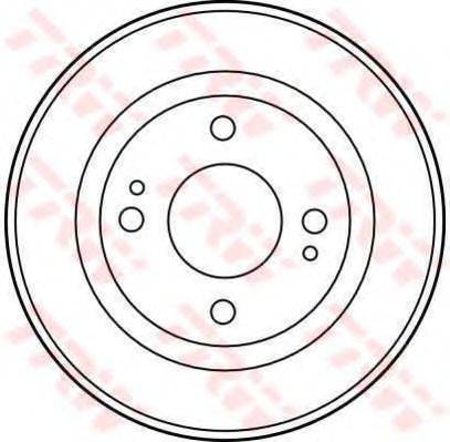 BREMBO 14700210 Гальмівний барабан