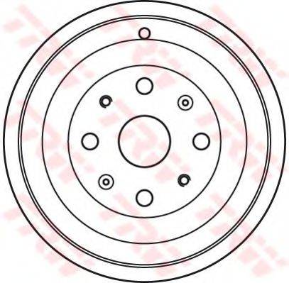 TRW DB4393 Гальмівний барабан