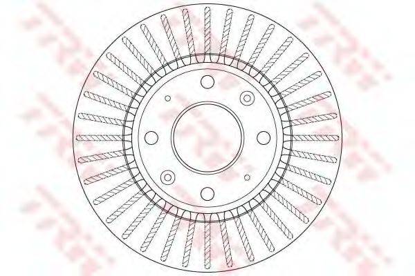 TRW DF6229 гальмівний диск