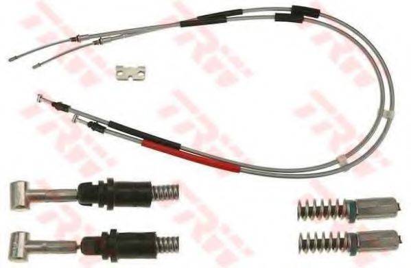 BENDIX 434501B Трос, стоянкова гальмівна система