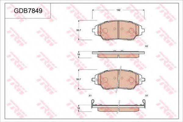 TRW GDB7849