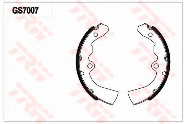 NISSAN 41060 18025 Комплект гальмівних колодок