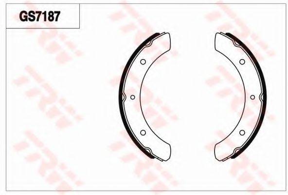 MITSUBISHI MB 162370 Комплект гальмівних колодок