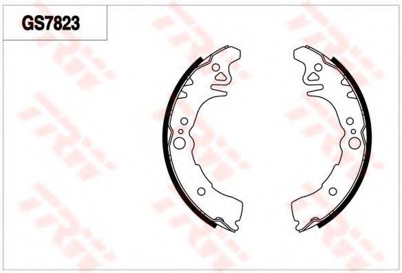 TRW GS7823 Комплект гальмівних колодок