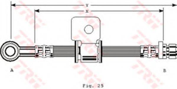 BENDIX 171672B Гальмівний шланг