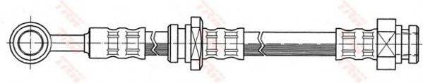 TRW PHD7007 Гальмівний шланг