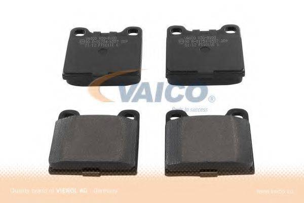 VAICO 30-8100 Комплект гальмівних колодок, дискове гальмо