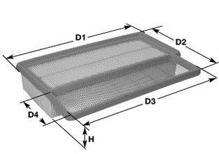 CLEAN FILTERS MA3159 Повітряний фільтр