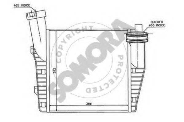 SOMORA 023045L Інтеркулер
