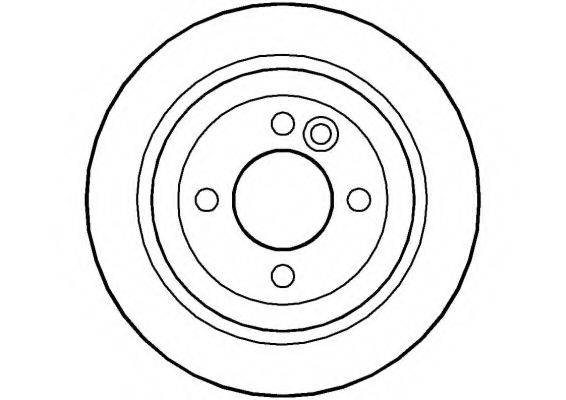 NATIONAL NBD1126 гальмівний диск