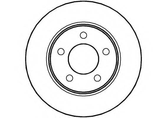 SEBRO 3546 гальмівний диск