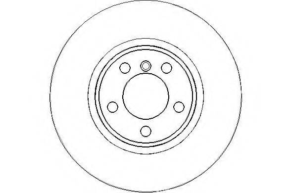 BRAKE ENGINEERING DI957009 гальмівний диск