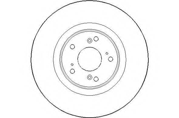 NATIONAL NBD1799 гальмівний диск