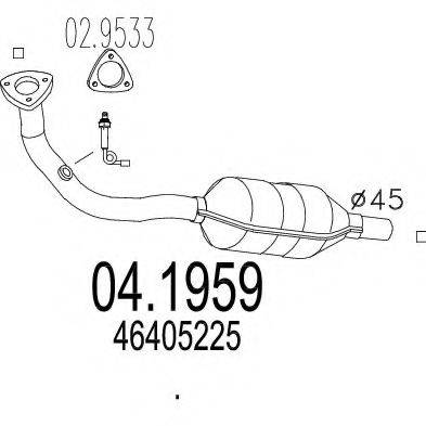 MTS 041959 Каталізатор