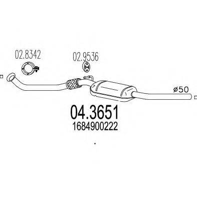 GAT EUROKAT 10.215 Каталізатор