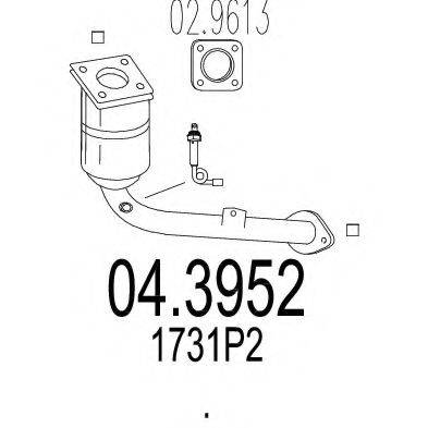 MTS 043952 Каталізатор