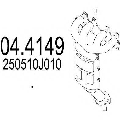 MTS 044149 Каталізатор