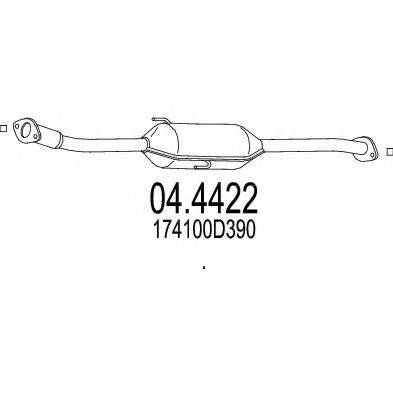 MTS 044422 Каталізатор