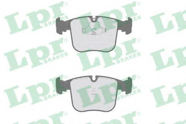 LPR 05P1850 Комплект гальмівних колодок, дискове гальмо