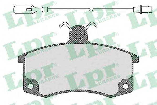 FIAT 91103501080 Комплект гальмівних колодок, дискове гальмо