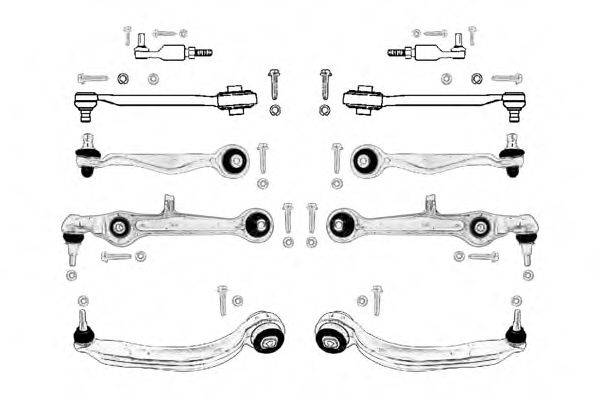 AUDI 4D0407509G Z Ремкомплект, підвіска колеса