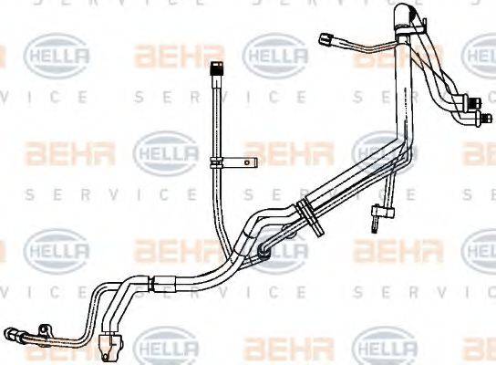 FORD 1 385 940 Трубопровід високого/низкого тиску, кондиціонер