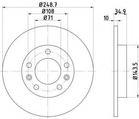 HELLA 8DD 355 120-581