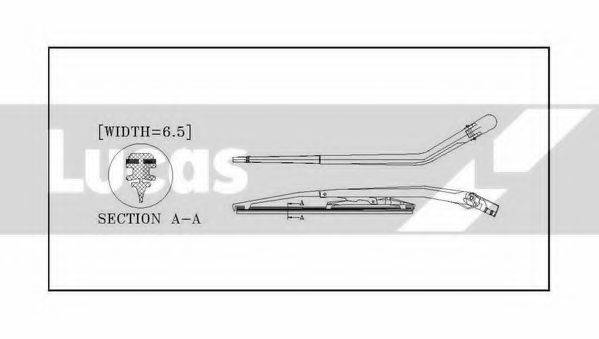 LUCAS ELECTRICAL LLWCR12C Щітка склоочисника